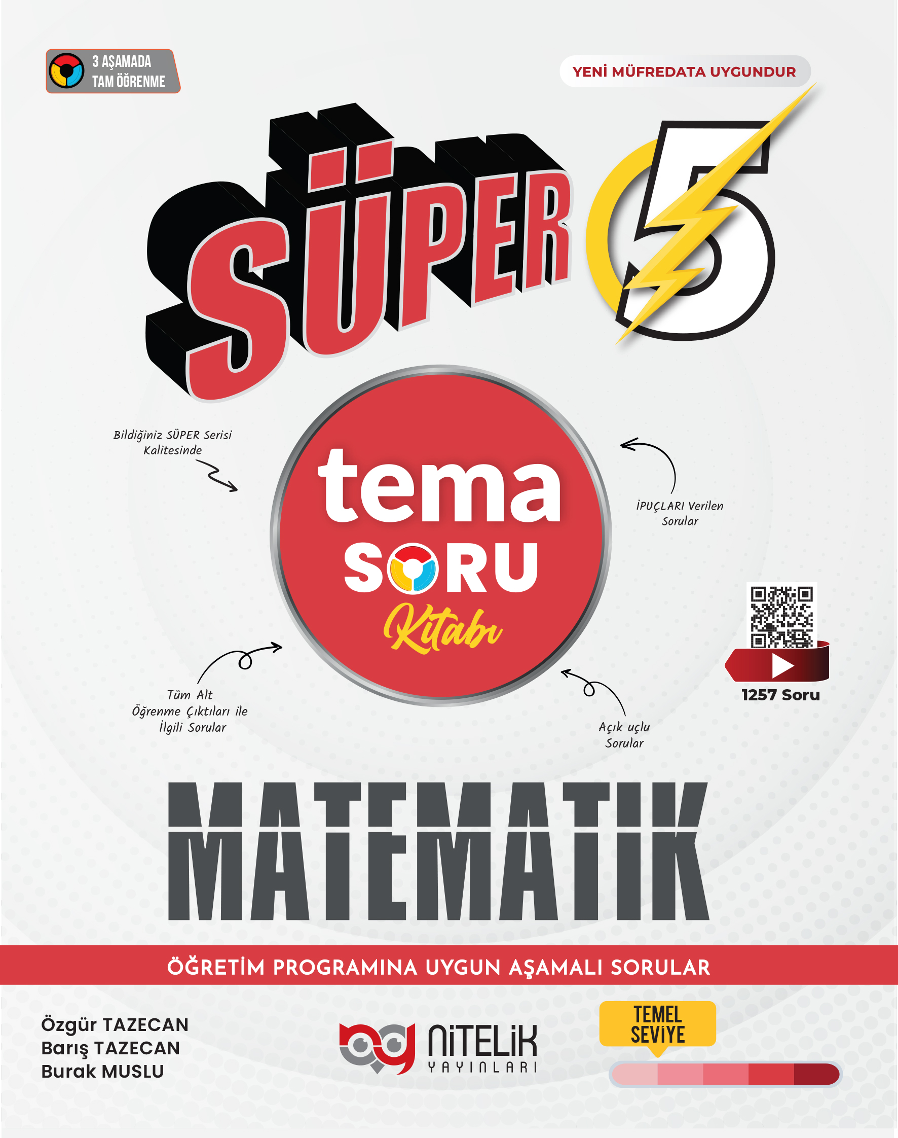 SÜPER 5 MATEMATİK TEMA SORU KİTABI